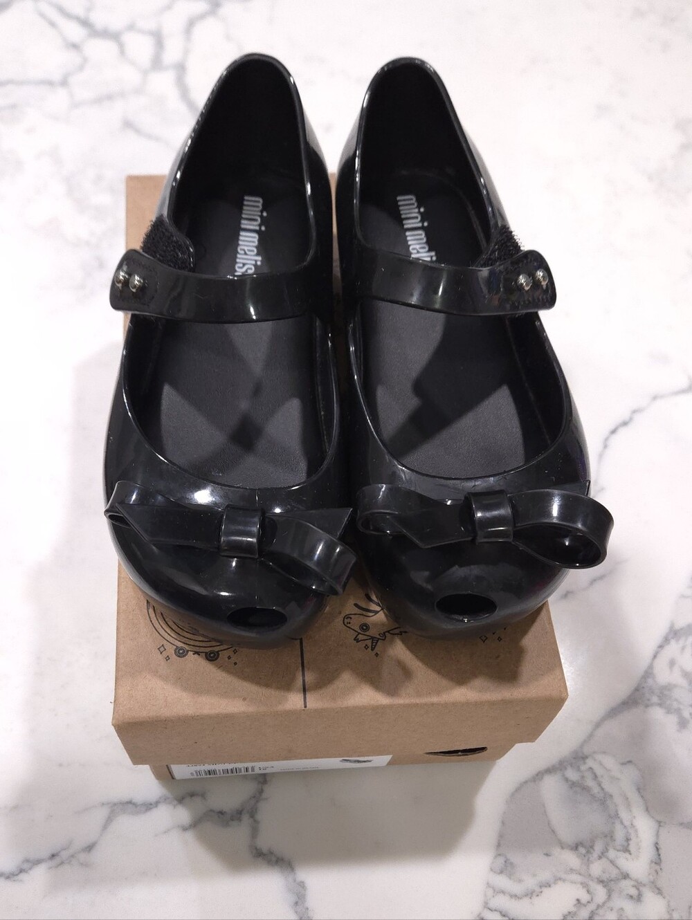 Mini Melissa ULTRA GIRL BOW In Black